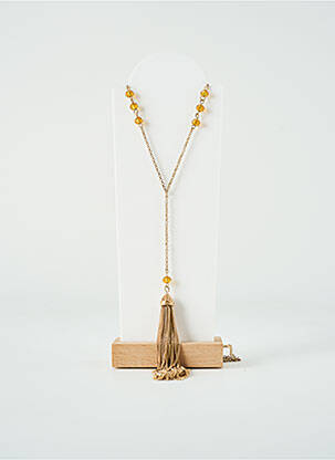 Colier lung portocaliu TATA GISELE femeie