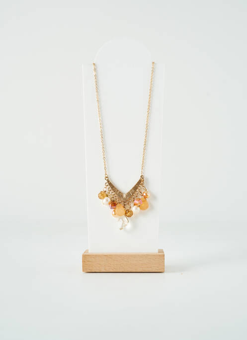 Colier lung portocaliu TATA GISELE femeie