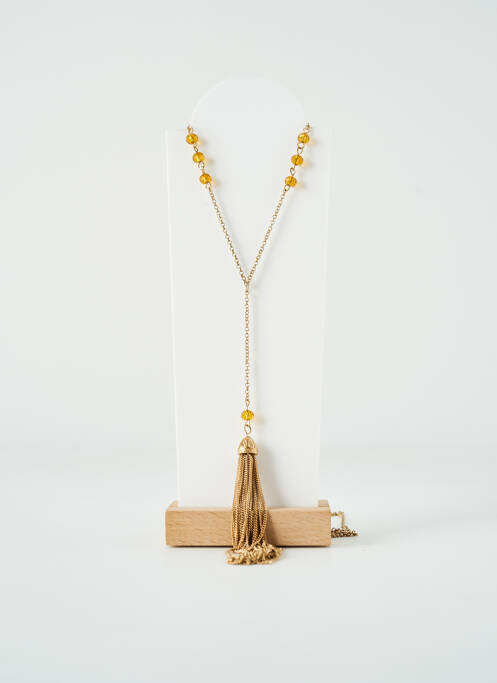 Colier lung portocaliu TATA GISELE femeie