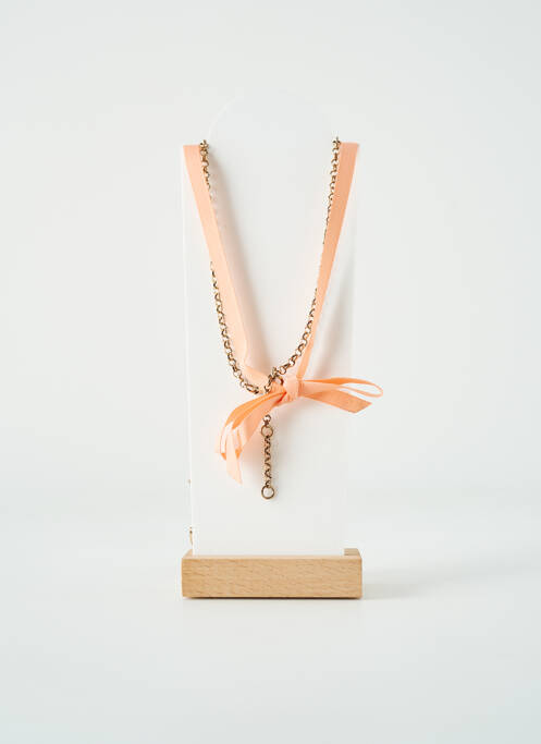 Colier lung portocaliu TATA GISELE femeie