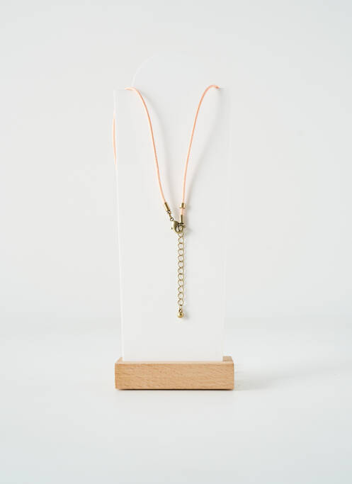 Colier lung portocaliu TATA GISELE femeie