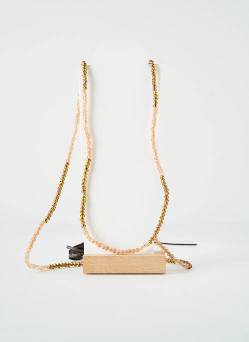 Colier lung portocaliu TATA GISELE femeie