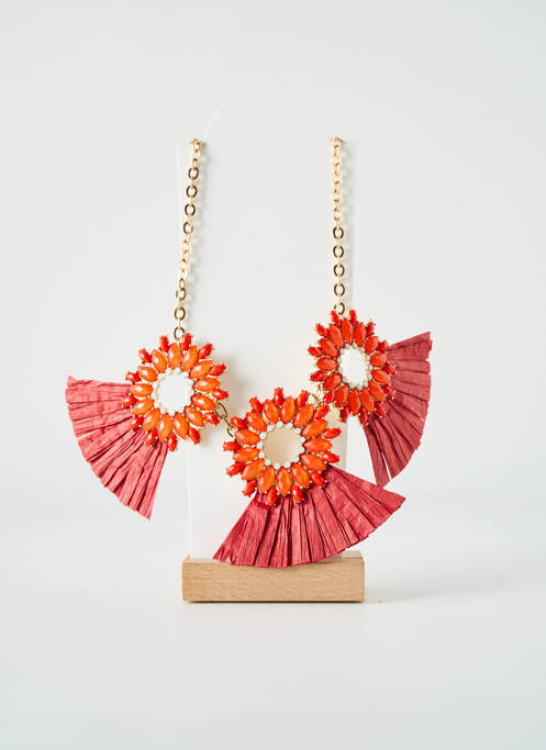 Colier lung roșu TATA GISELE femeie