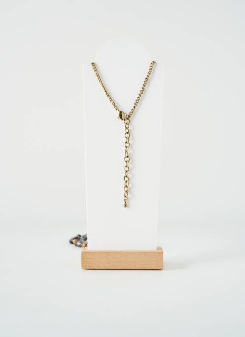 Colier lung ornament cu mărgele auriu TATA GISELE femme