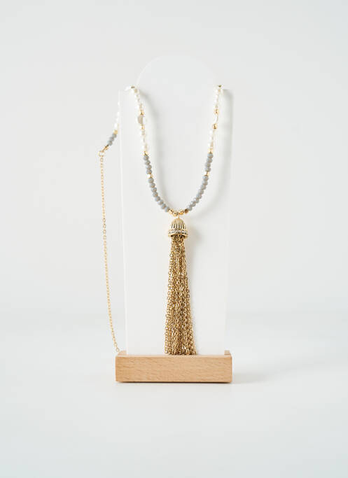 Colier lung alb TATA GISELE femeie