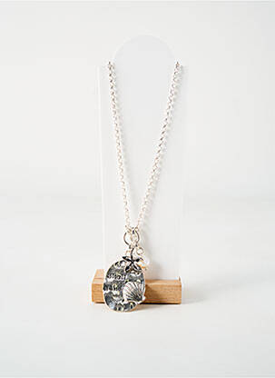 Colier lung argintiu TATA GISELE femeie