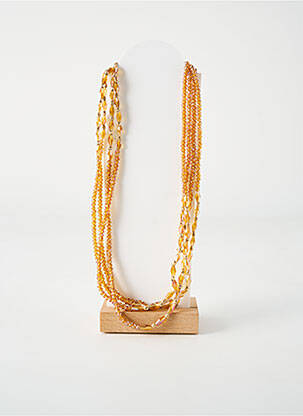 Colier lung portocaliu TATA GISELE femeie