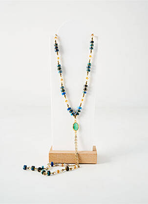 Colier lung albastru TATA GISELE femeie