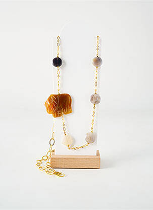 Colier lung auriu TATA GISELE femeie