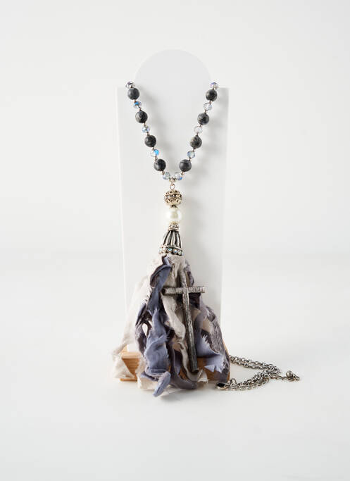 Colier lung albastru TATA GISELE femeie