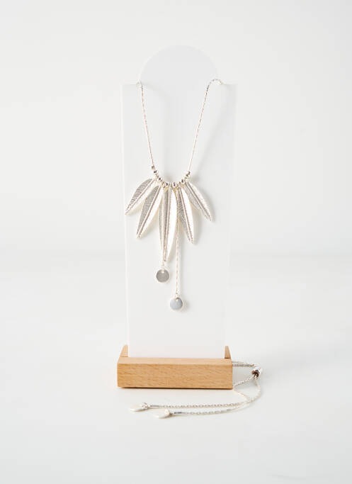 Colier lung argintiu TATA GISELE femeie