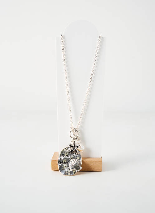 Colier lung argintiu TATA GISELE femeie