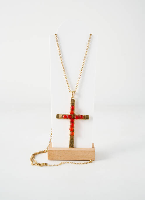 Colier lung roșu TATA GISELE femeie