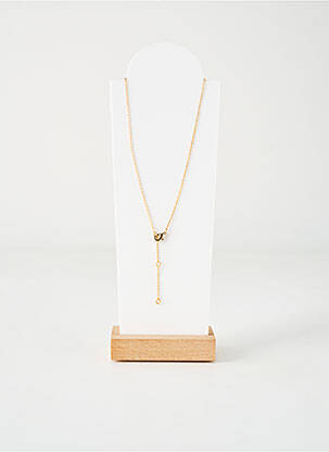 Colier ornament oxid de zirconiu auriu TATA GISELE femeie