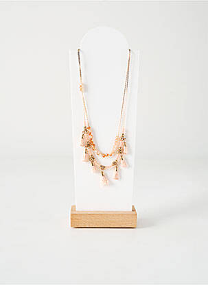 Colier lung roz TATA GISELE femeie