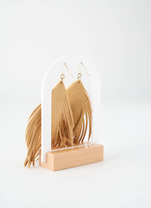 Cercei galben TATA GISELE femeie