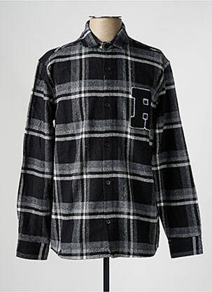 Cămașă cu mâneci lungi negru DEFACTO bărbat