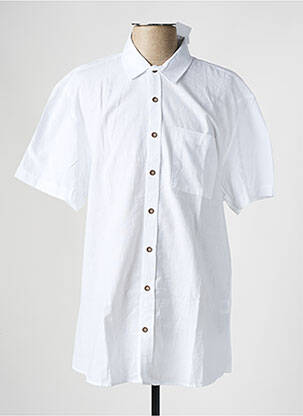Cămașă cu mâneci scurte alb DEFACTO bărbat