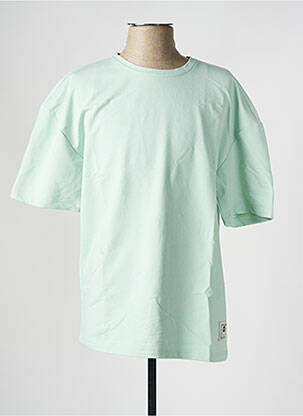 Tricou elasticitate mâneci scurte verde DEFACTO bărbat
