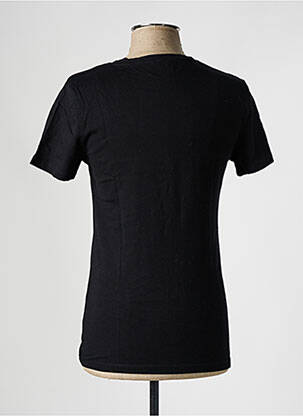 Tricou croială cambrată mâneci scurte negru DEFACTO bărbat