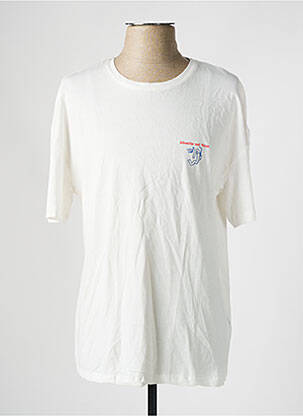 Tricou alb DEFACTO bărbat