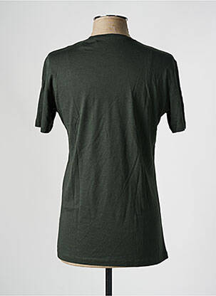 Tricou elasticitate mâneci scurte verde DEFACTO bărbat