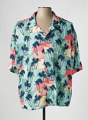 Cămașă cu mâneci scurte albastru DEFACTO bărbat