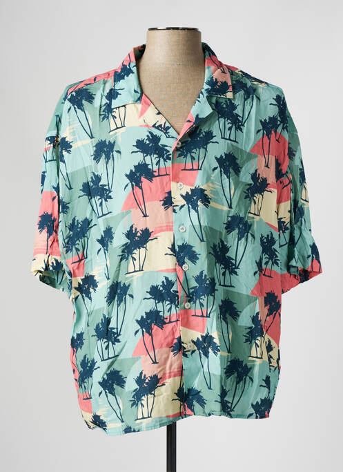 Cămașă cu mâneci scurte albastru DEFACTO bărbat