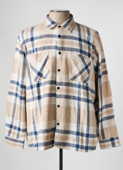 Cămașă cu mâneci lungi bej DEFACTO bărbat