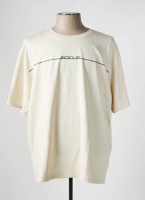 Tricou bej DEFACTO bărbat