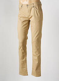 Pantalon slim elasticitate mărime normală bej DEFACTO homme