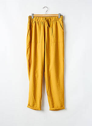 Pantalon drept galben DEFACTO bărbat