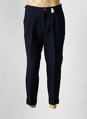 Pantalon chino buzunare talie înaltă albastru MMX bărbat