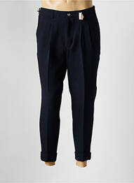 Pantalon chino buzunare talie înaltă albastru MMX bărbat