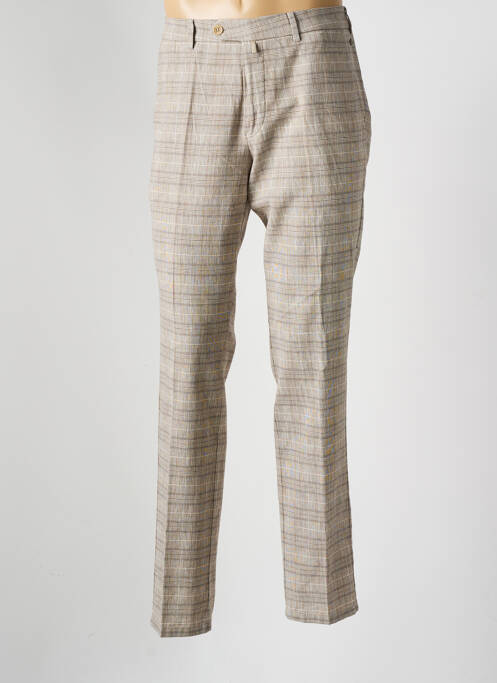 Pantalon chino maro MEYER bărbat