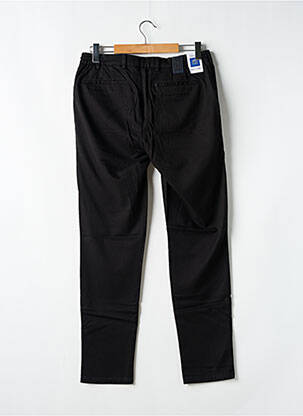Pantalon chino țesătură poplin mărime normală negru M5 BY MEYER bărbat