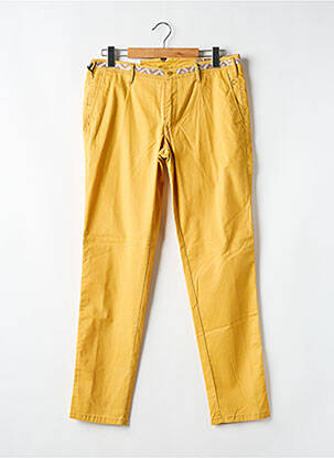 Pantalon chino bio mărime normală galben MMX bărbat