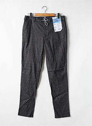 Pantalon chino țesătură melanj mărime normală gri M5 BY MEYER bărbat