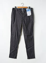 Pantalon chino țesătură melanj mărime normală gri M5 BY MEYER bărbat