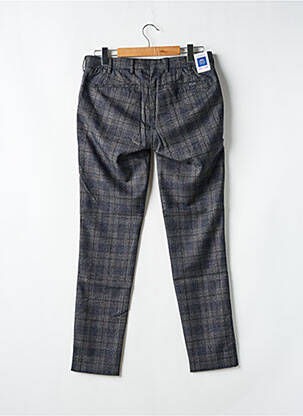 Pantalon chino țesătură melanj mărime normală albastru M5 BY MEYER bărbat