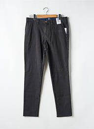 Pantalon chino imprimeu imprimeu prinț de wales mărime normală gri M5 BY MEYER bărbat