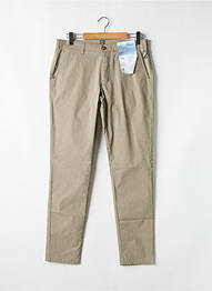 Pantalon chino țesătură melanj mărime normală maro M5 BY MEYER homme