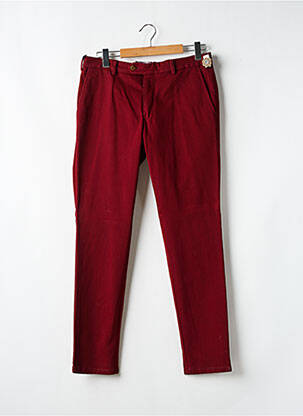 Pantalon chino bio mărime normală roșu MMX bărbat