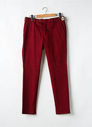 Pantalon chino bio mărime normală roșu MMX homme