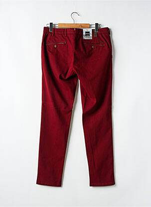 Pantalon chino bio mărime normală roșu MMX bărbat