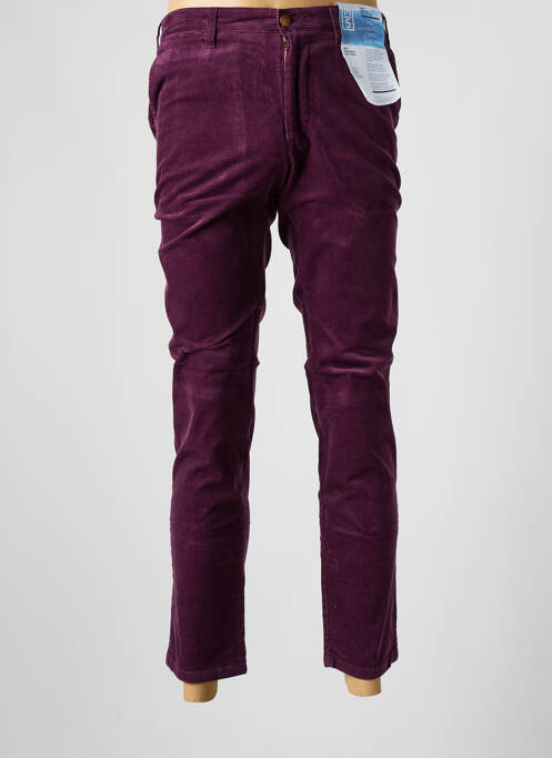 Pantalon chino elasticitate mărime normală violet M5 BY MEYER homme