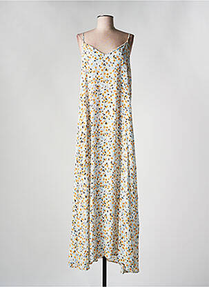 Rochie lungă galben CHERRY PARIS femeie