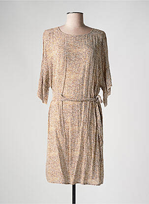 Rochie midi maro YAYA femeie