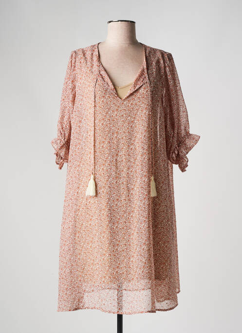 Rochie scurtă portocaliu CREAM femeie