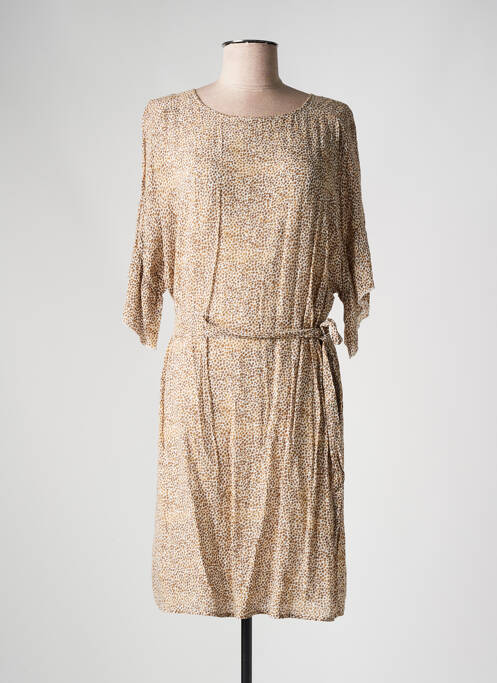 Rochie midi maro YAYA femeie